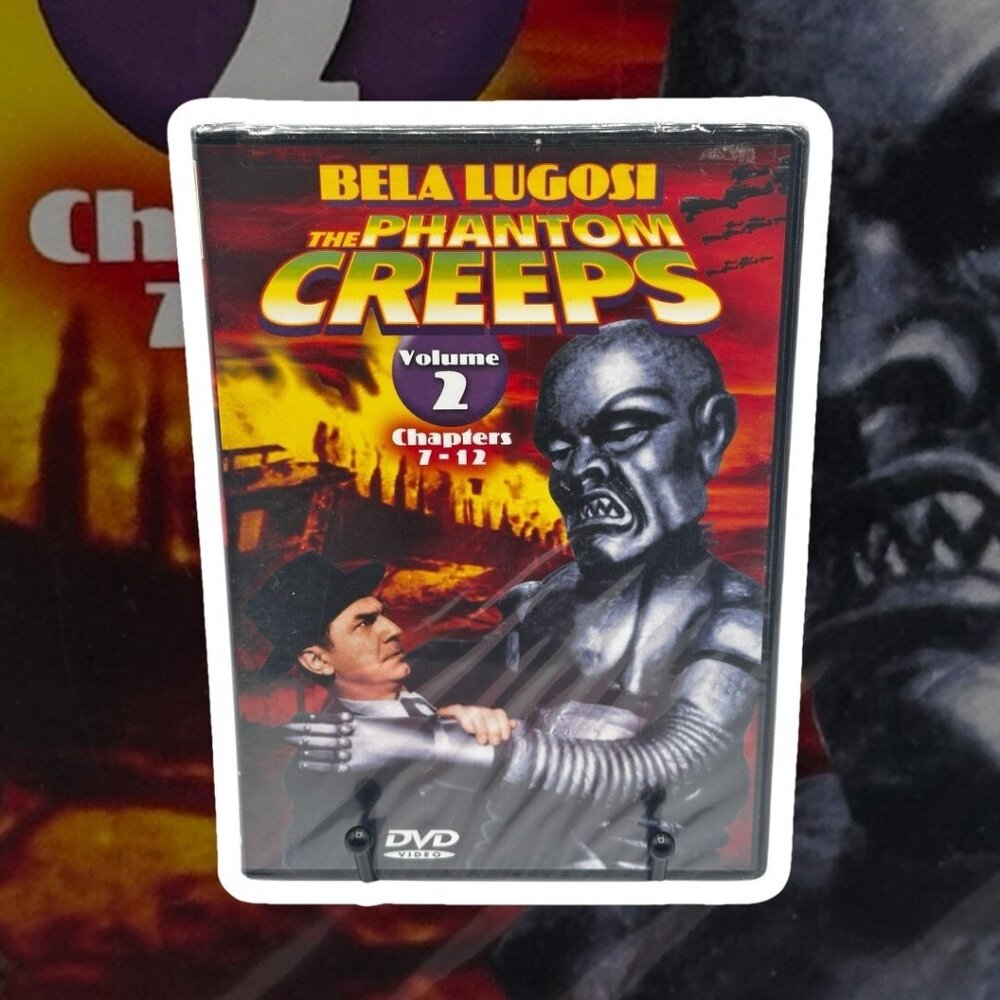 The Phantom Creeps Vol 2 Chapters 7-12 DVD Bela Lugosi NEW/ SEALED